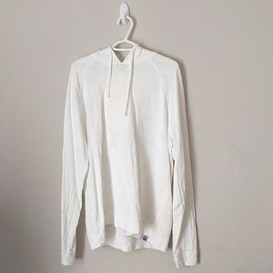 Vince white long sleeve hoodie